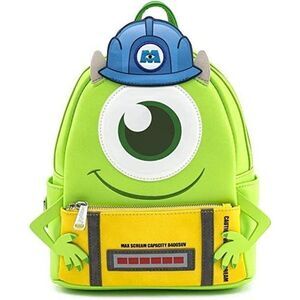 Loungefly Monsters Inc Mike Wazowski Mini Backpack Disney Pixar NEW